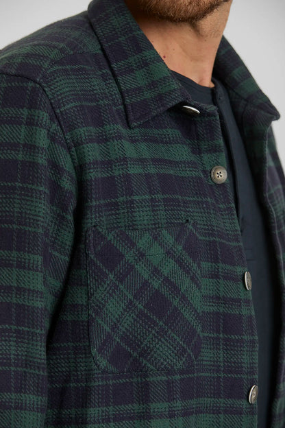 Sobrecamisa Cuadros Verde