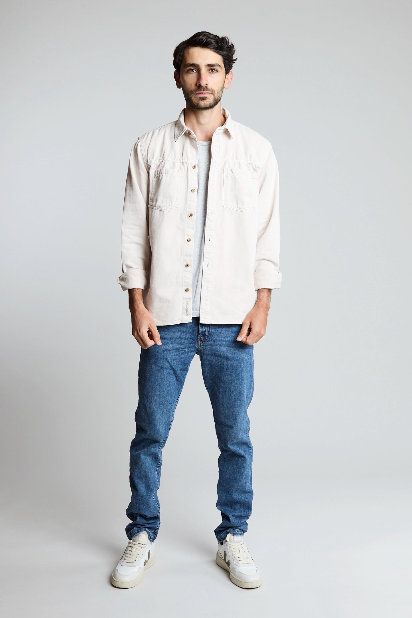 Sobrecamisa crudo