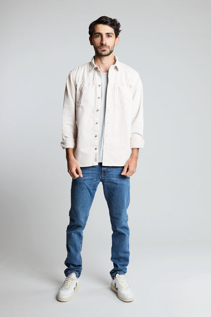 Sobrecamisa crudo