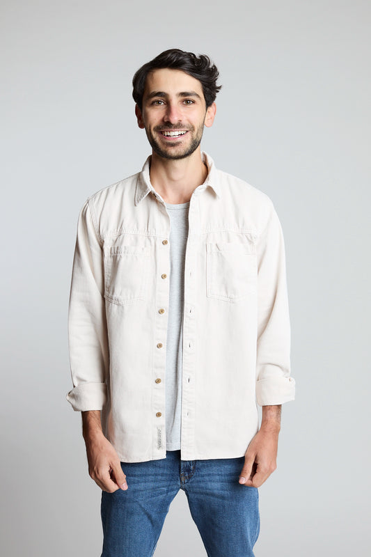 Sobrecamisa crudo