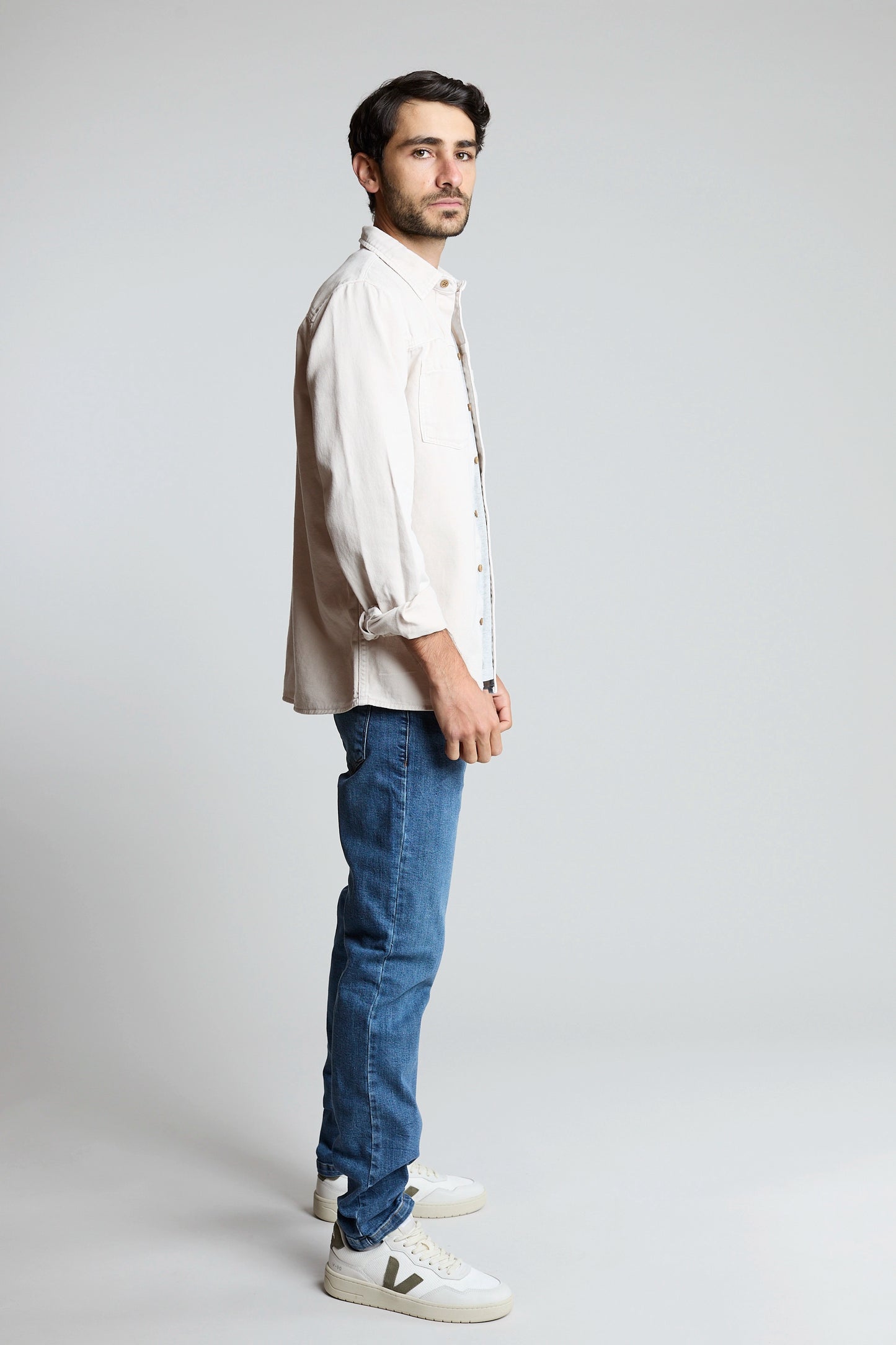 Sobrecamisa crudo