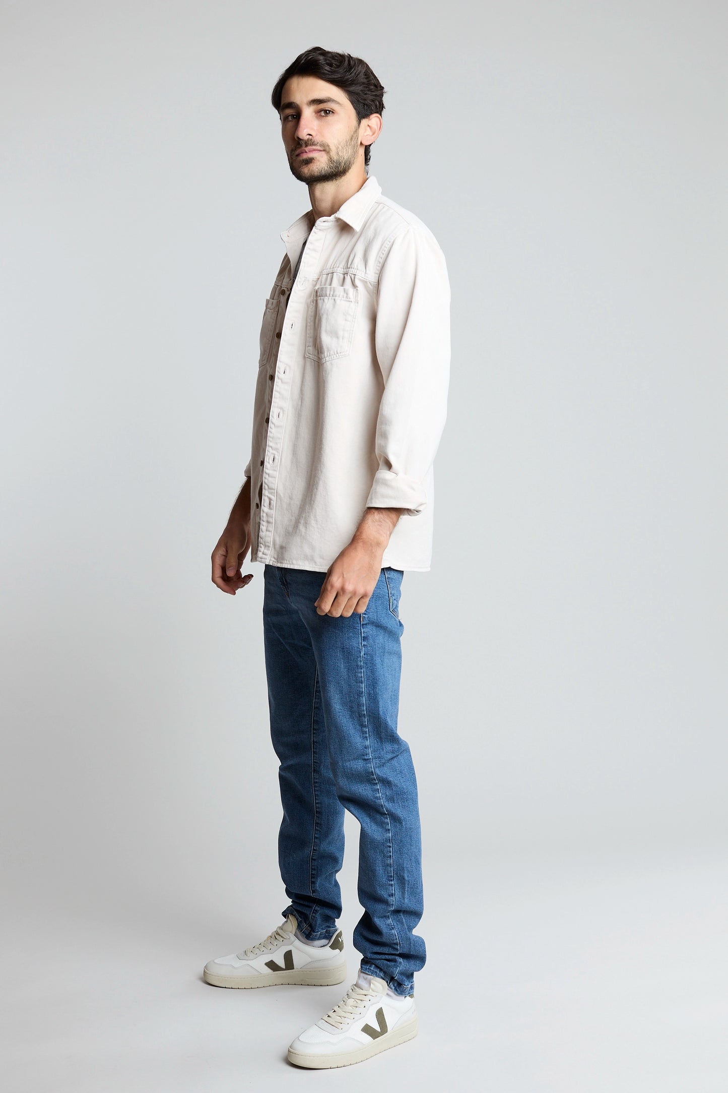 Sobrecamisa crudo