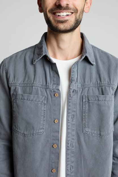 Sobrecamisa gris