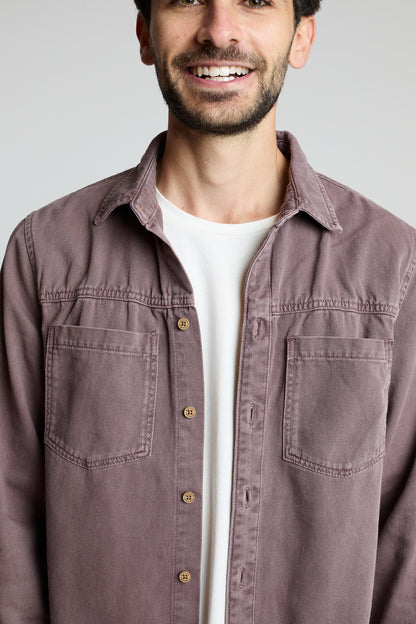 Sobrecamisa morado