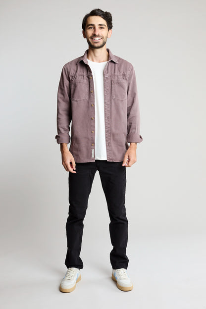 Sobrecamisa morado
